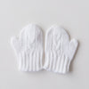 Gloves Knit White