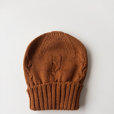 Hat Knit Caramel