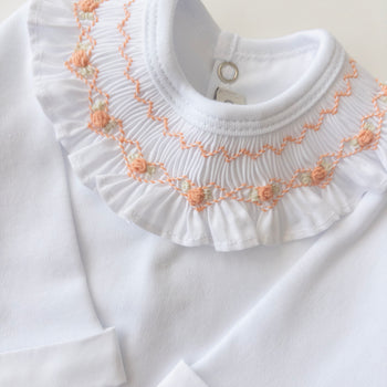 Casinha de Abelha Rococó Long-Sleeve Bodysuit