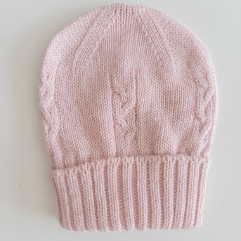 Hat Knit Candy Pink
