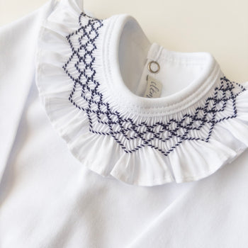 Casinha de Abelha Long-Sleeve Bodysuit