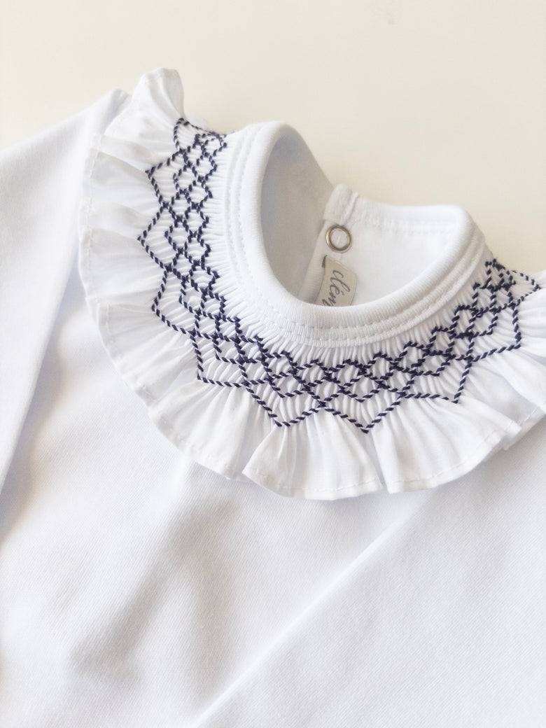 Casinha de Abelha Long-Sleeve Bodysuit