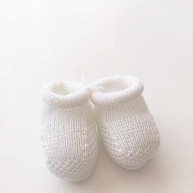 Camomila Booties White