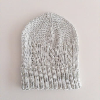 Essential Knit Hat Baby Green