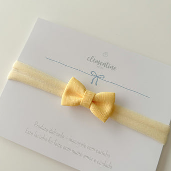 Cora Bow Yellow
