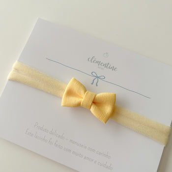 Cora Bow Yellow