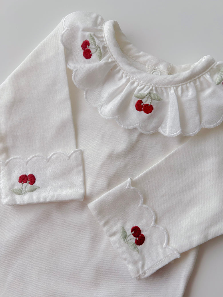 Cereja Long-Sleeve Bodysuit