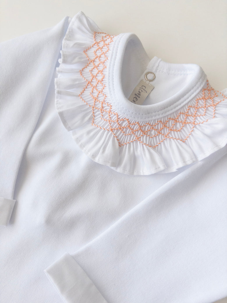 Casinha de Abelha Long-Sleeve Bodysuit