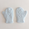 Gloves Knit Aqua Green