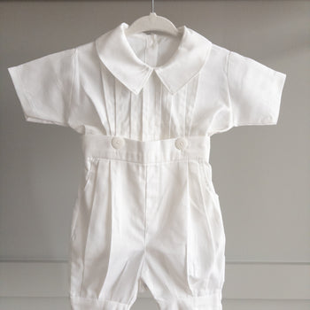 White Short-Sleeve Set