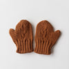 Gloves Knit Caramel