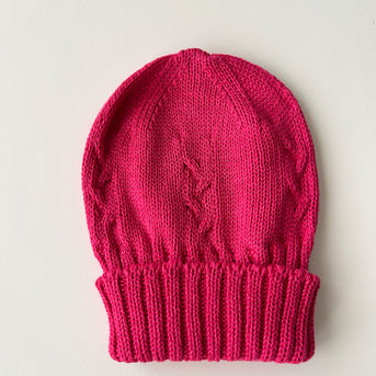 Hat Knit Pink