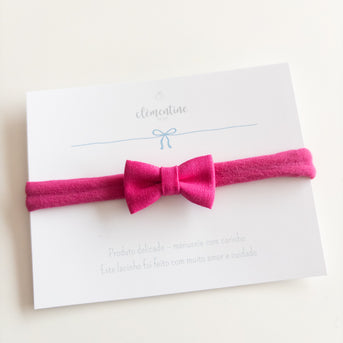 Cora Bow Pink