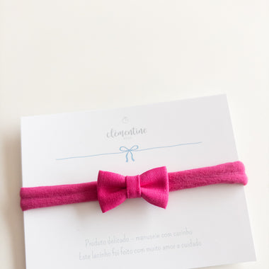 Cora Bow Pink