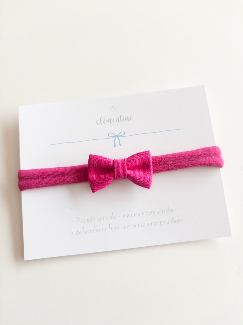 Cora Bow Pink