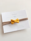 Cora Bow Mustard