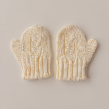Gloves Knit Yellow