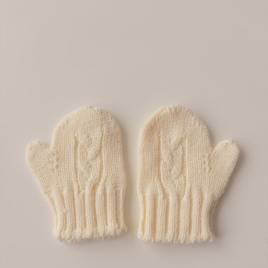 Gloves Knit Yellow