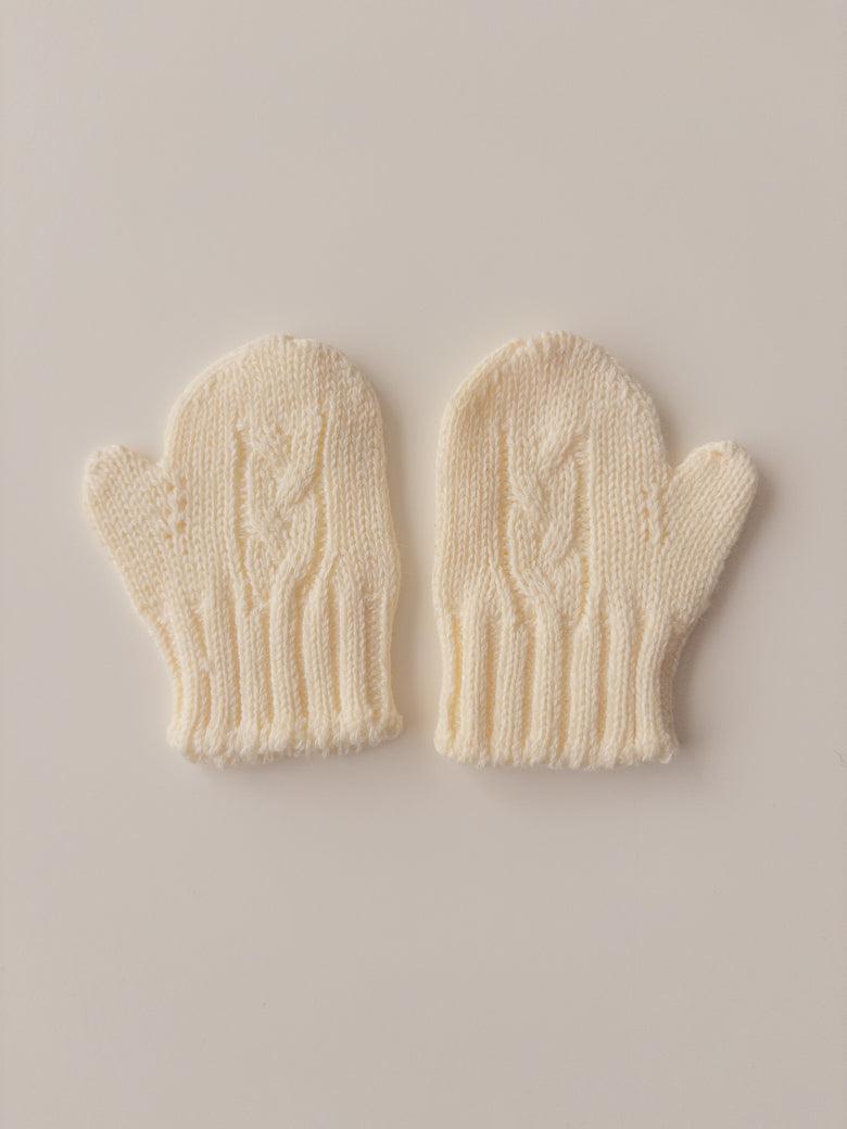 Gloves Knit Yellow