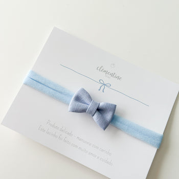 Cora Bow Light Blue