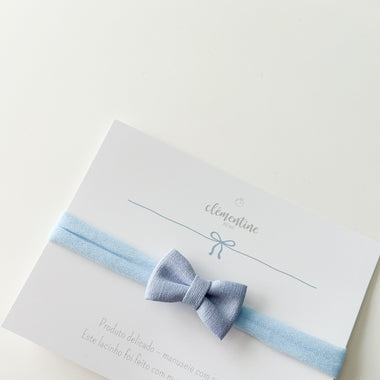 Cora Bow Light Blue