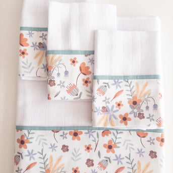 Essential Floral Baby Cloths Set