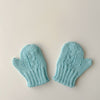 Gloves Knit Pool Blue