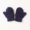 Gloves Knit Navy Blue