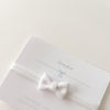 Linen Baby Hair Bow